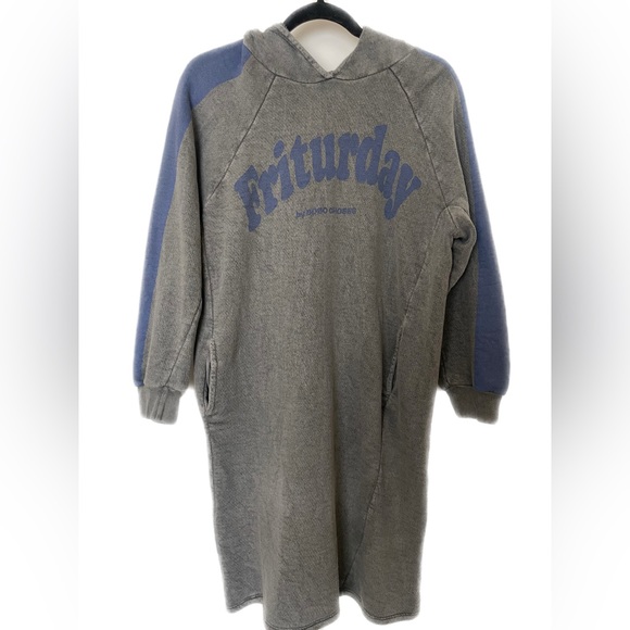 Bobo Choses Friturday hooded dress - Picture 2 of 5